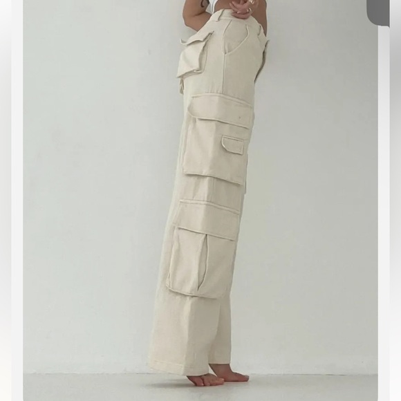NWT Rumours union cargo pant sand size large - Picture 4 of 9